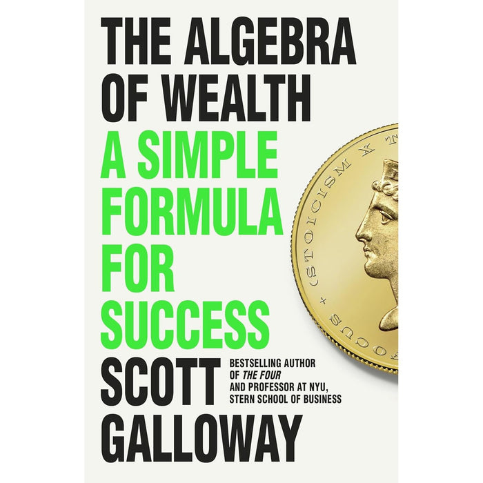 The Algebra of Wealth, Fierce Conversations, Grit 3 Books Collection Set by Scott Galloway, Susan Scott & Angela Duckworth - The Book Bundle