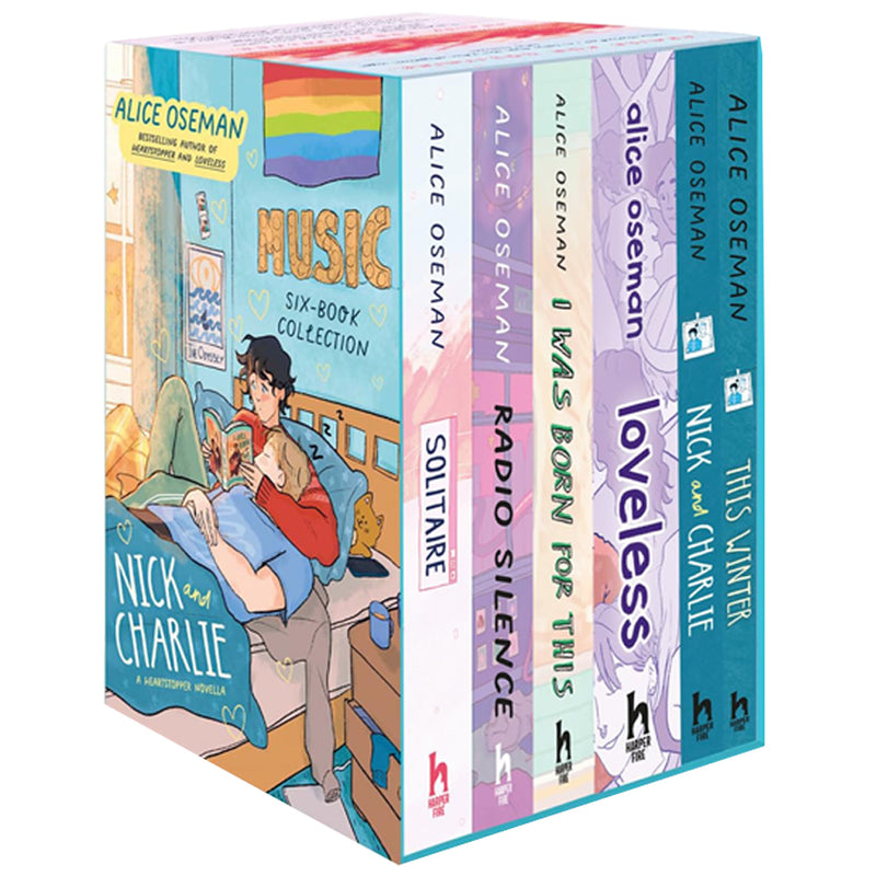 Alice Oseman 6 Books Collection Box Set (Solitaire, Radio Silence, I Was Born For This, Loveless)