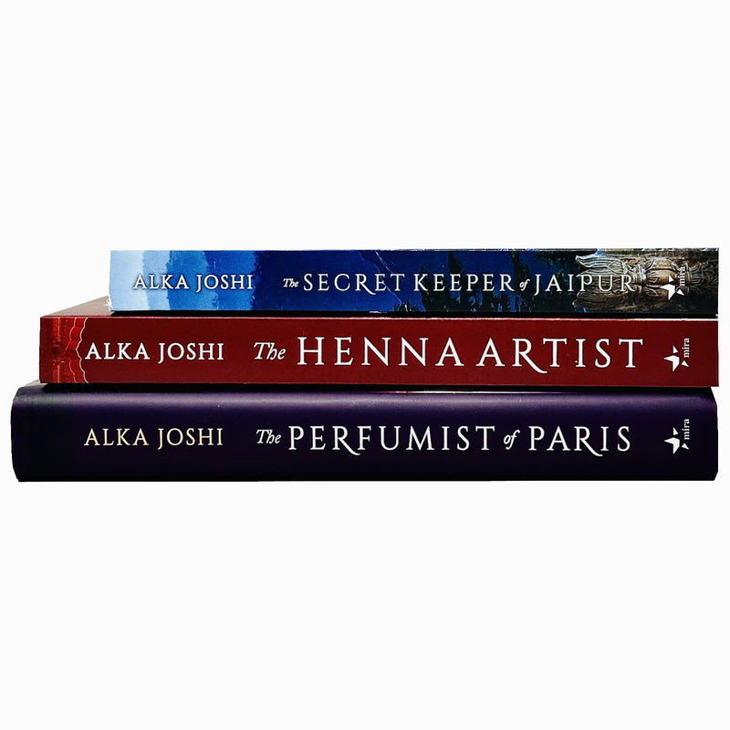 The Jaipur Trilogy 3 Books Collection Set (The Henna Artist, The Secret Keeper of Jaipur & The Perfumist of Paris) - The Book Bundle