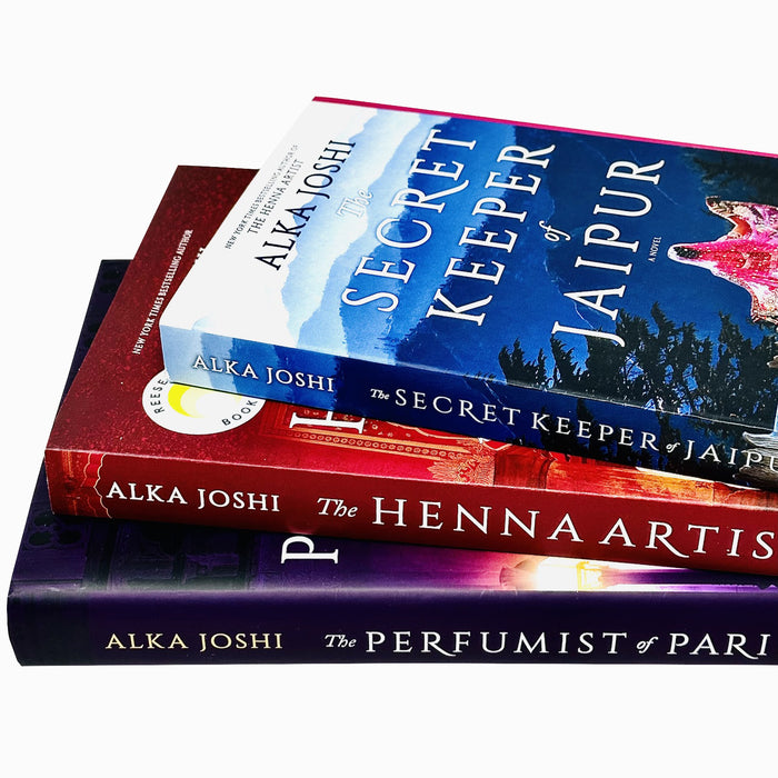 The Jaipur Trilogy 3 Books Collection Set (The Henna Artist, The Secret Keeper of Jaipur & The Perfumist of Paris) - The Book Bundle
