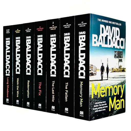 An Amos Decker Thriller Series 7 Books Collection Set By David Baldacci - The Book Bundle