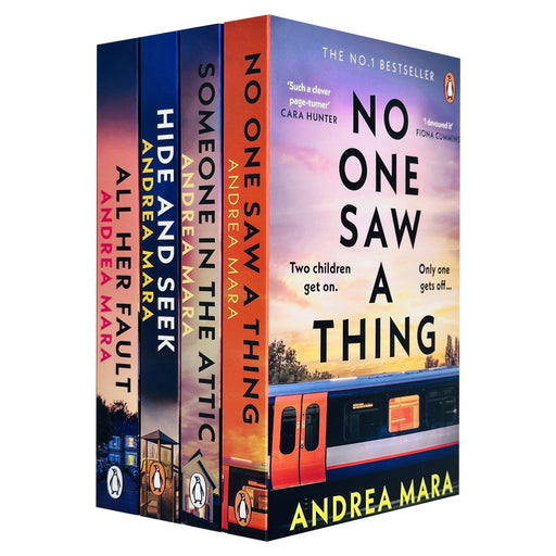 Andrea Mara Collection 4 Books Set (All Her Fault, Hide and Seek,No One Saw Thing) - The Book Bundle