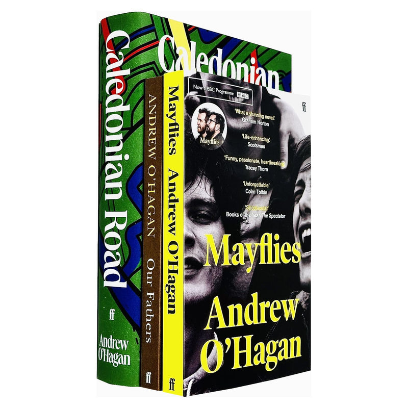 Andrew O'Hagan 3 Books Collection Set (Our Fathers, Mayflies & Caledonian Road) - The Book Bundle