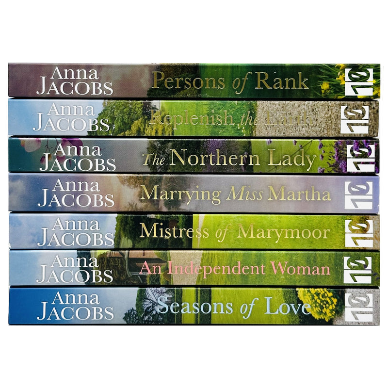 Anna Jacobs Collection 7 Books Set ( The Northern Lady, Persons of Rank ) - The Book Bundle