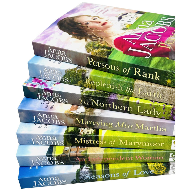 Anna Jacobs Collection 7 Books Set ( The Northern Lady, Persons of Rank ) - The Book Bundle