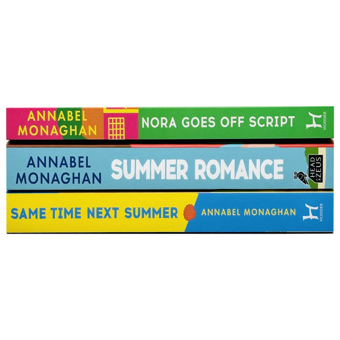 Annabel Monaghan Collection 3 Books Set (Same Time Next Summer,Nora Goes Off Script) - The Book Bundle