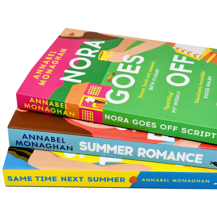 Annabel Monaghan Collection 3 Books Set (Same Time Next Summer,Nora Goes Off Script) - The Book Bundle