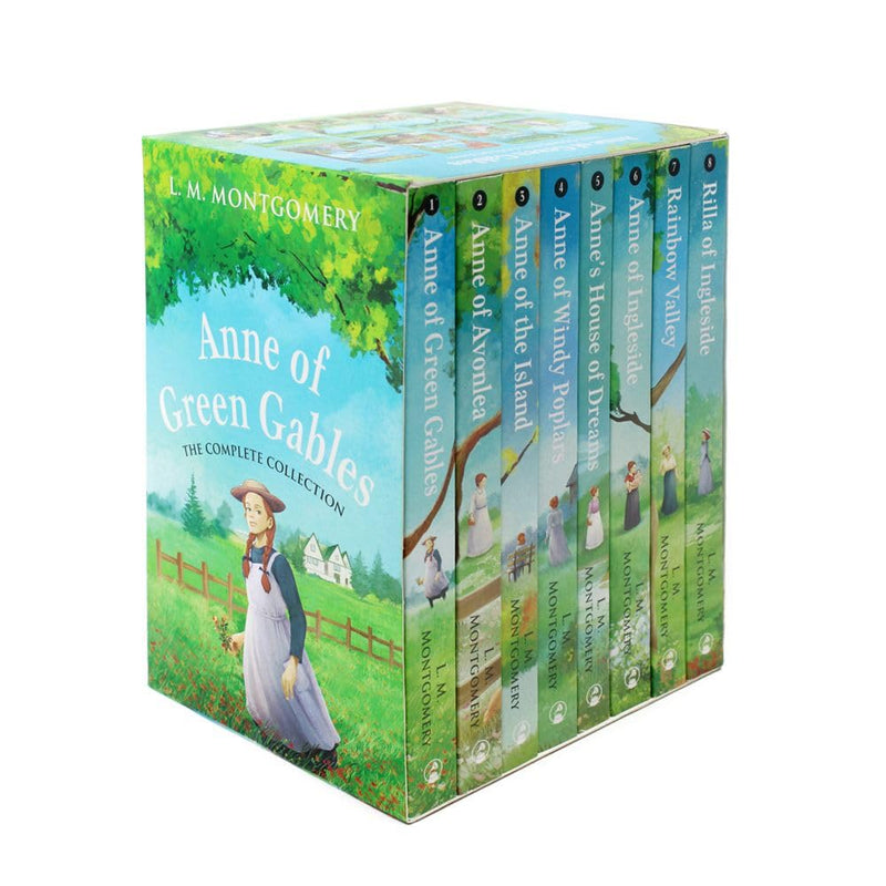 Complete Anne of Green Gables Collection 8 Books Box Set by L. M. Montgomery - The Book Bundle