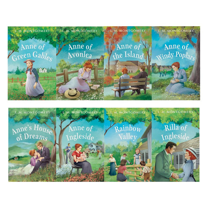 Complete Anne of Green Gables Collection 8 Books Box Set by L. M. Montgomery - The Book Bundle