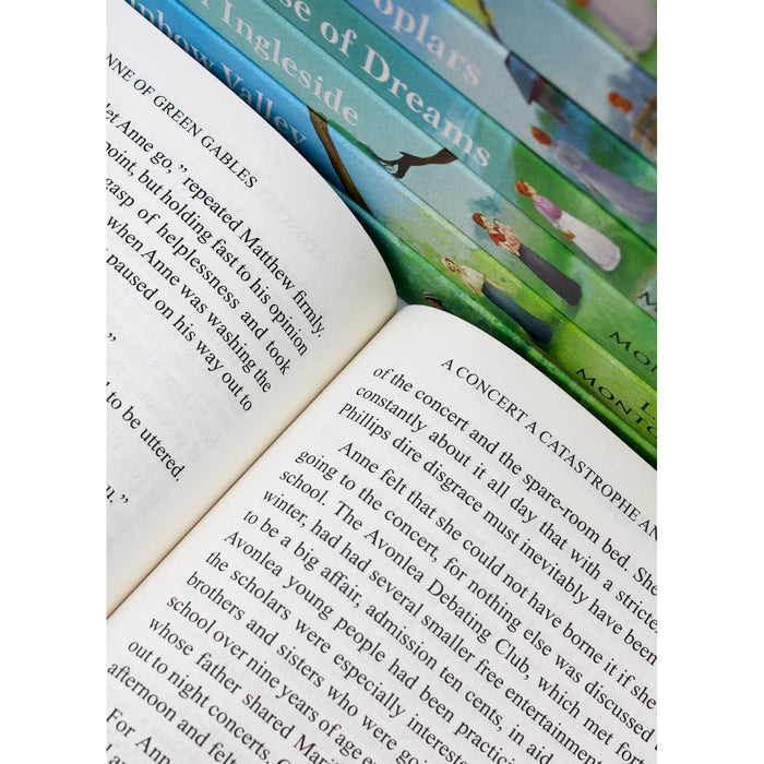 Complete Anne of Green Gables Collection 8 Books Box Set by L. M. Montgomery - The Book Bundle