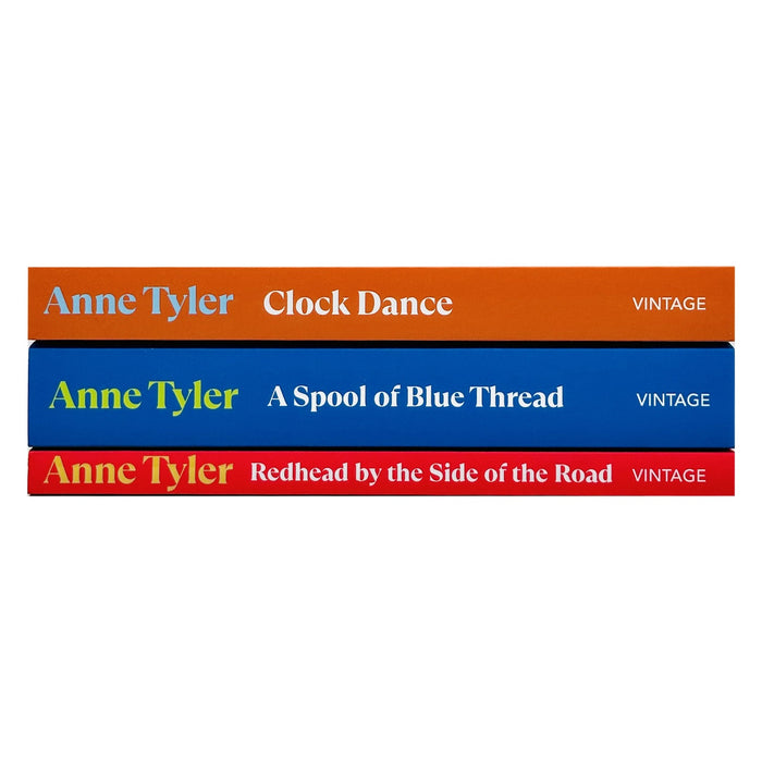 Anne Tyler Collection 3 Books Set (Clock Dance, A Spool of Blue Thread, [Hardcover] Redhead by the Side of the Road) - The Book Bundle