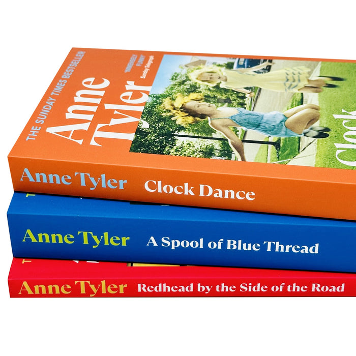 Anne Tyler Collection 3 Books Set (Clock Dance, A Spool of Blue Thread, [Hardcover] Redhead by the Side of the Road) - The Book Bundle