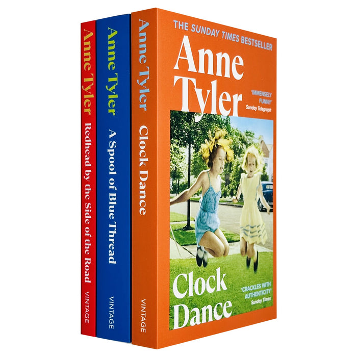 Anne Tyler Collection 3 Books Set (Clock Dance, A Spool of Blue Thread, [Hardcover] Redhead by the Side of the Road) - The Book Bundle