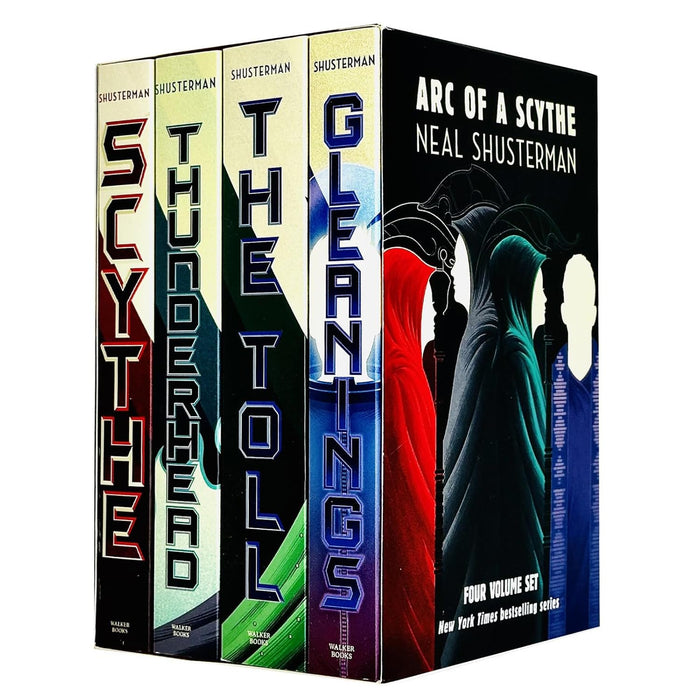 Arc of a Scythe Series 4 Books Box Set Collection By Neal Shusterman (The Toll,Thunderhead, Scythe, Gleanings) - The Book Bundle