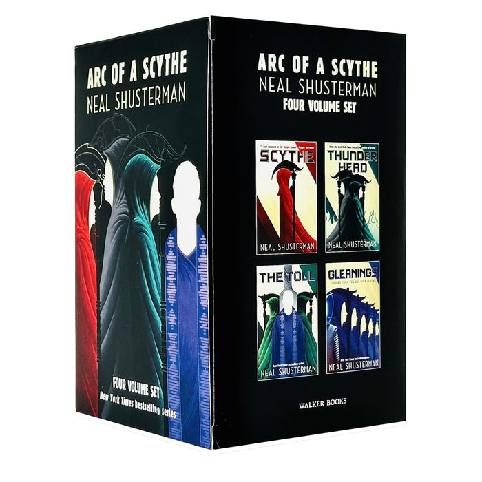 Arc of a Scythe Series 4 Books Box Set Collection By Neal Shusterman (The Toll,Thunderhead, Scythe, Gleanings) - The Book Bundle
