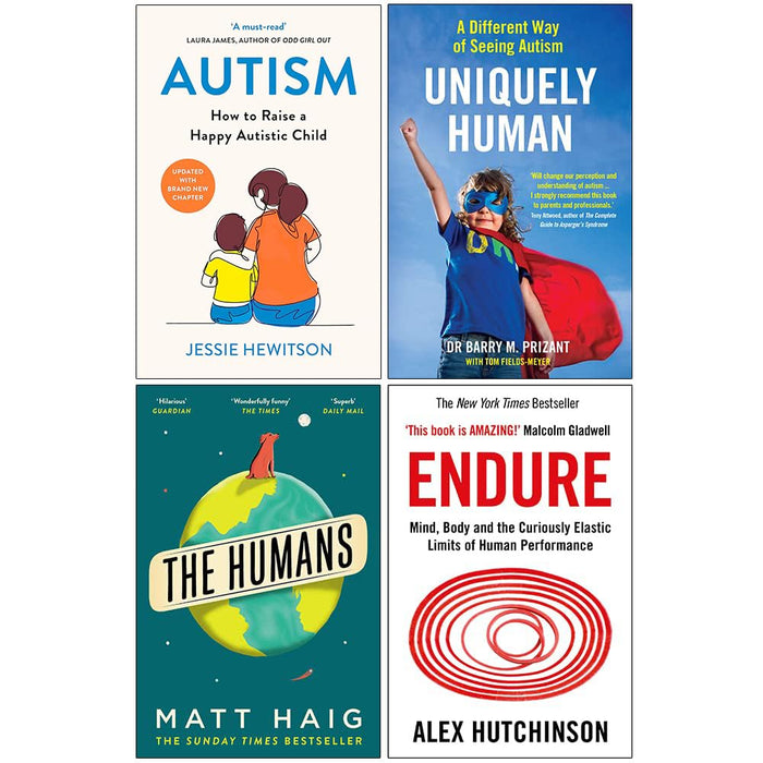 Autism, The Humans, Endure, Uniquely Human 4 Books Collection Set - The Book Bundle