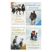 Call the Midwife 4 books collection set by Jennifer Worth, paperback non-fiction series, featuring front cover images.
