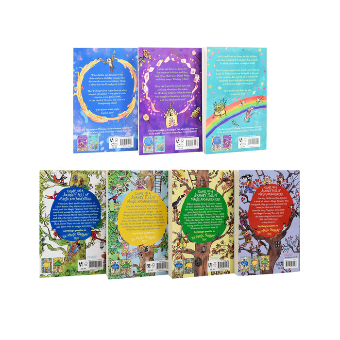 Enid Blyton THe Magical Worlds Complete Collection 7 Books Box Set (Magic Faraway Tree, Enchanted Wood) - The Book Bundle
