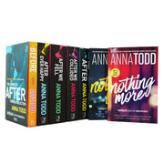 Collection of seven Anna Todd books including The After series and The Landon Series, featuring colorful cover art on the thumbnail image.