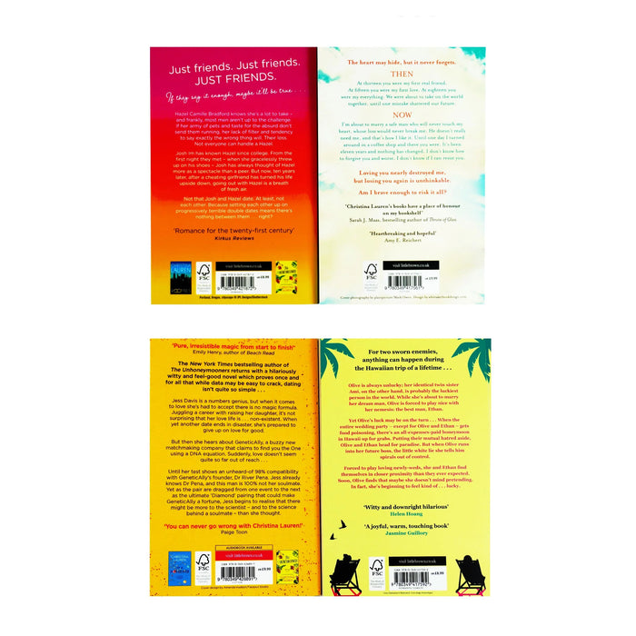 Christina Lauren 4 Books Collection Set(The Unhoneymooners, The Soulmate Equation) - The Book Bundle