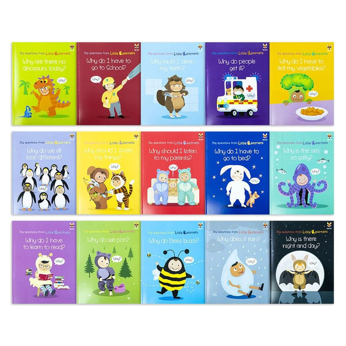 Big Questions from Little Learners 15 Book Set Collection - The Book Bundle
