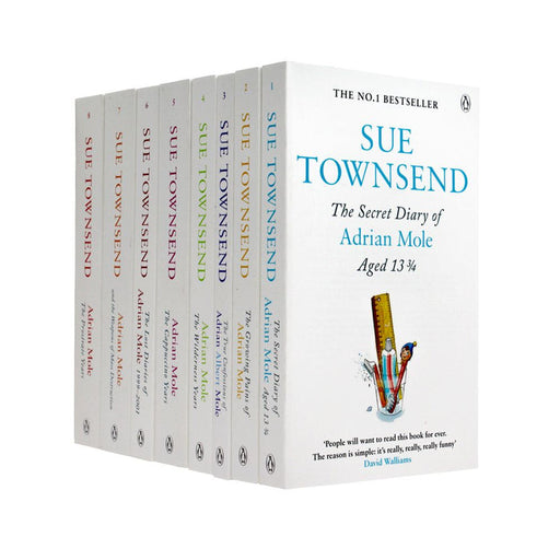 Sue Townsend Classics Series Collection 8 Books Set By Adrian Mole - The Book Bundle