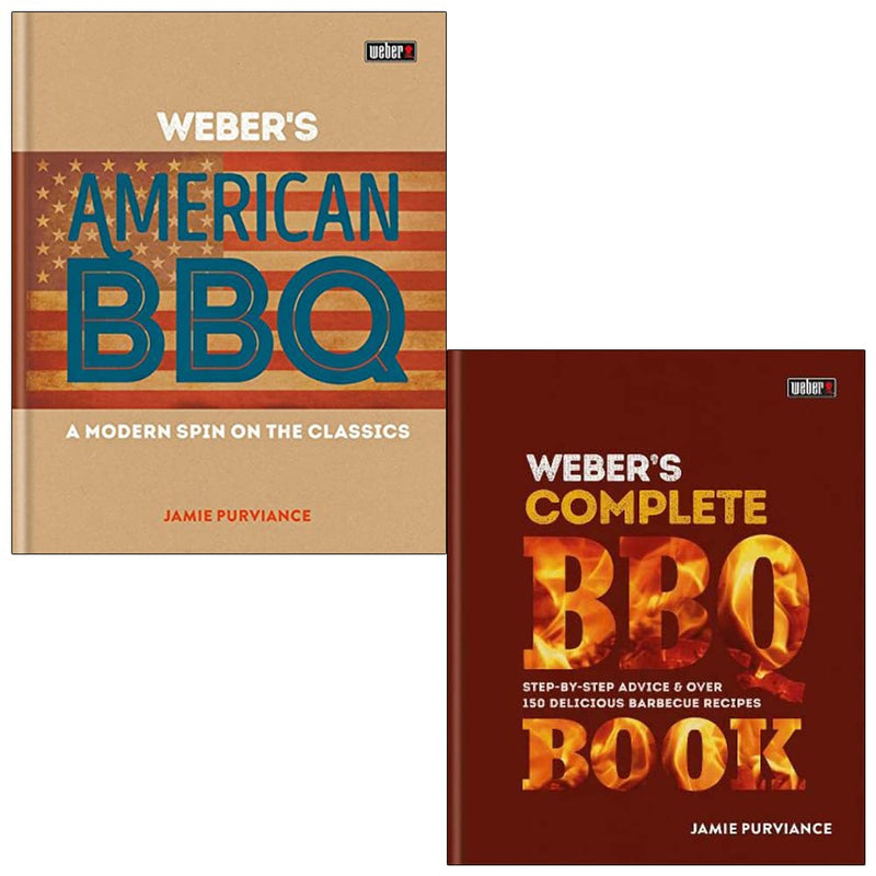 Jamie Purviance 2 books collection Set (Weber's American Barbecue, BBQ Book) - The Book Bundle