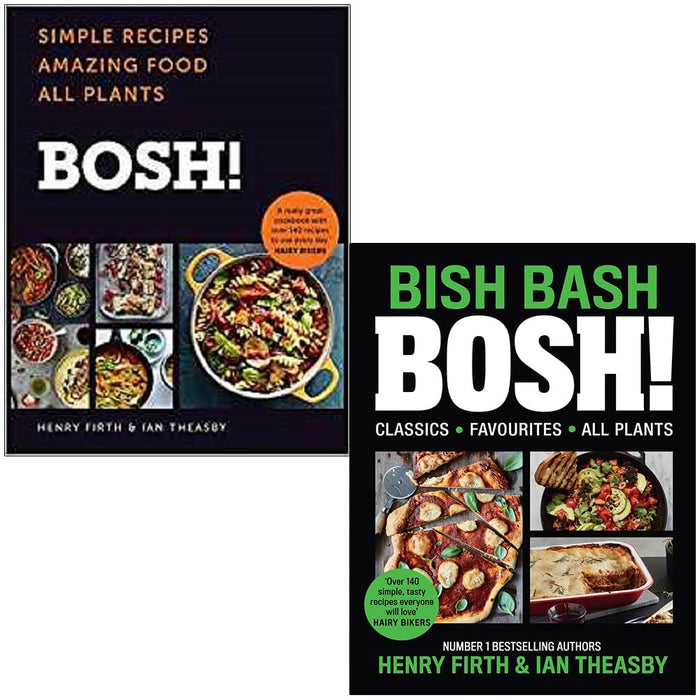 BOSH 2 Books Collection Set (BOSH!: Simple Recipes. Amazing Food, BISH BASH BOSH!) - The Book Bundle
