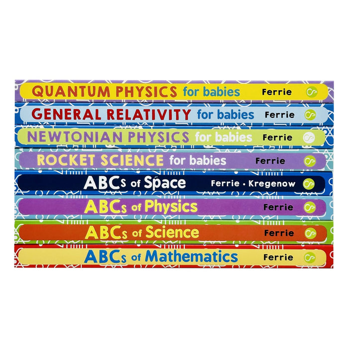 Baby University Collection 8 Books Set By Chris Ferrie (Quantum Physics) - The Book Bundle