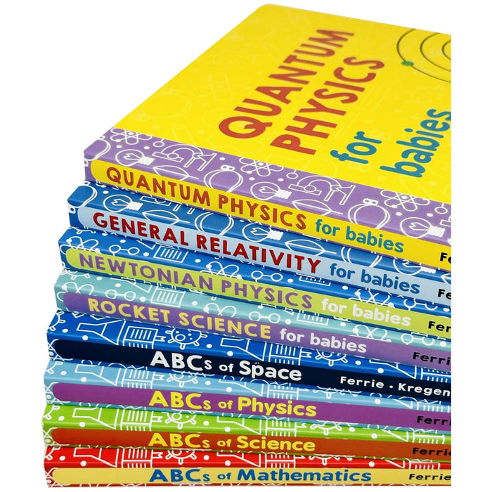 Baby University Collection 8 Books Set By Chris Ferrie (Quantum Physics) - The Book Bundle