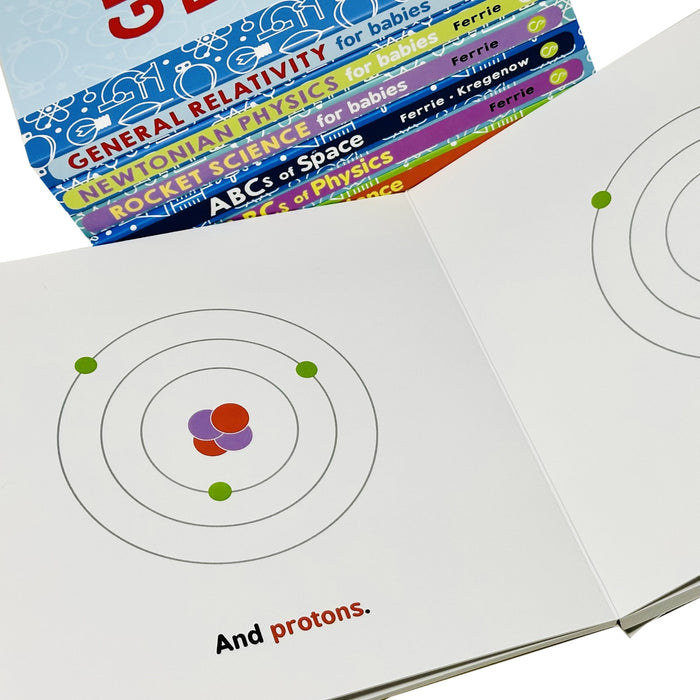 Baby University Collection 8 Books Set By Chris Ferrie (Quantum Physics) - The Book Bundle