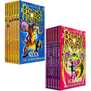 Beast Quest Series 4-5 Collection 12 Books Set By Adam Blade - The Book Bundle