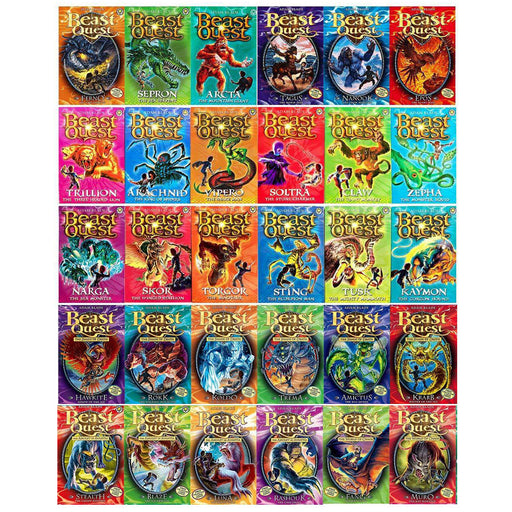 Beast Quest Ultimate MEGA Collection Series 1 - 10 Sets 60 Books Collection - The Book Bundle