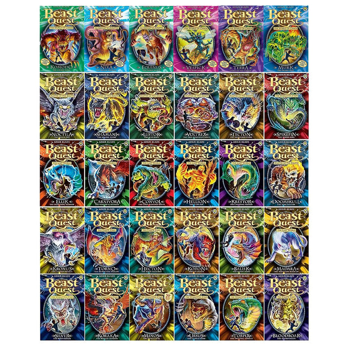 Beast Quest Ultimate MEGA Collection Series 1 - 10 Sets 60 Books Collection - The Book Bundle