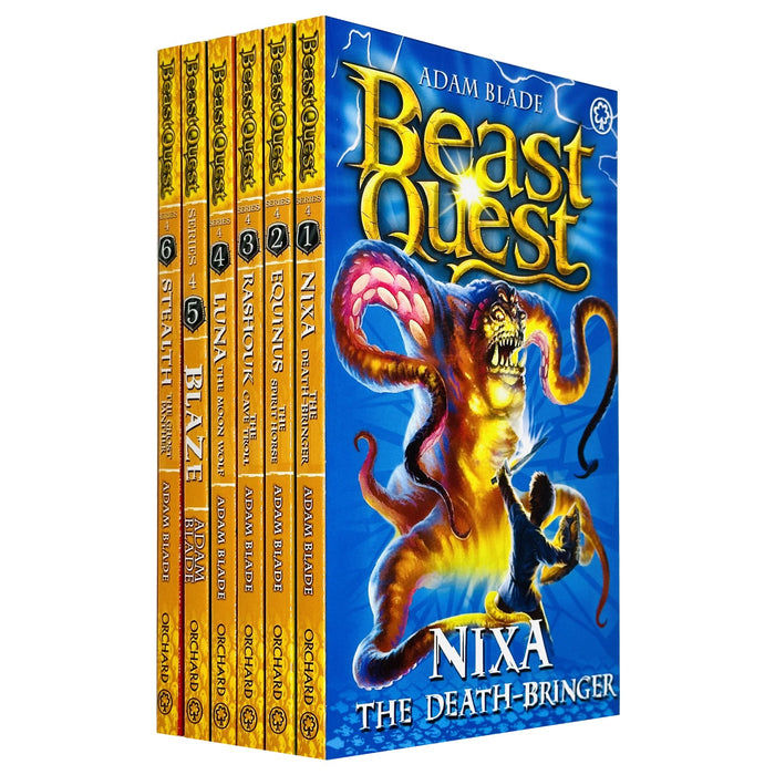Beast Quest Series 4 Collection - 6 Books - The Book Bundle