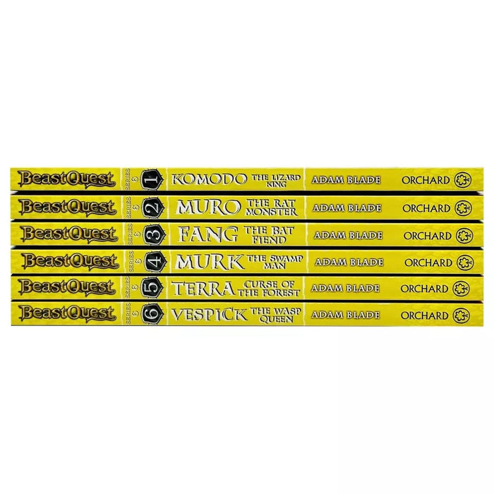 Beast Quest Series 6 Set: The World of Chaos by Adam Blade