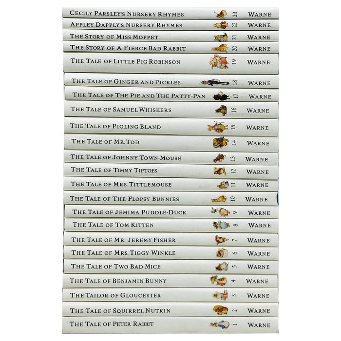 Beatrix Potter Originals Series The Complete Peter Rabbit Library 1-23 Books Collection Set - The Book Bundle