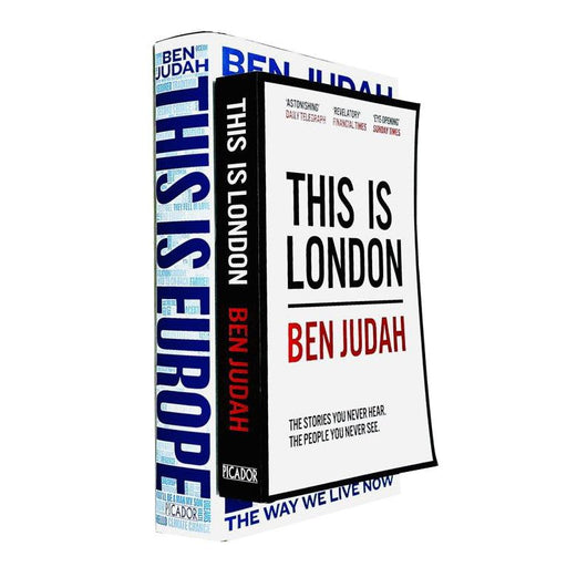 Ben Judah Collection 2 Books Set (This is Europe The Way We Live Now [Hardcover] & This is London) - The Book Bundle