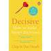 Making Numbers Count [Hardcover], The Power of Moments & Decisive How to Make Better Decisions Collection 3 Books Set - The Book Bundle