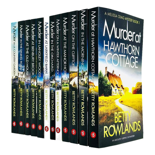 Betty Rowlands Melissa Craig Mystery Collection 12 Books Set - The Book Bundle