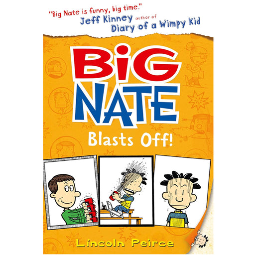 Big Nate Blasts Off: Hilarious comic-book-style story for kids by Lincoln Peirce - The Book Bundle