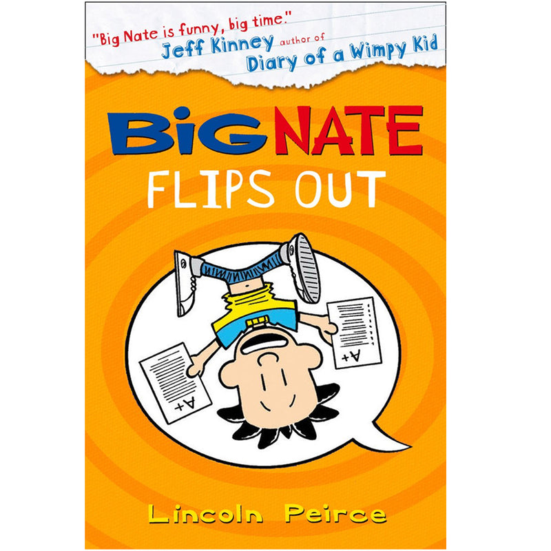 Big Nate Flips Out: Hilarious comic-book-style story for kids by Lincoln Peirce - The Book Bundle