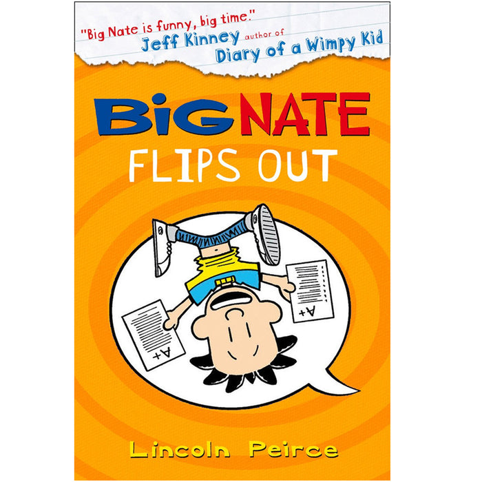 Big Nate Flips Out: Hilarious comic-book-style story for kids by Lincoln Peirce - The Book Bundle