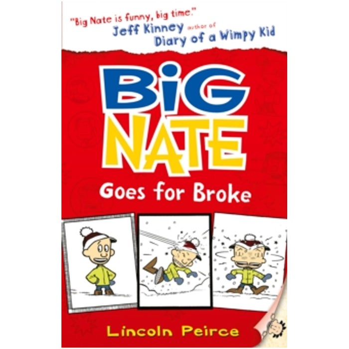 Big Nate Goes for Broke: Hilarious comic-book-style story for kids by Lincoln Peirce - The Book Bundle