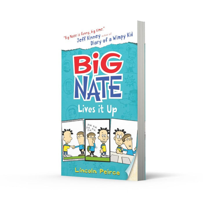 Big Nate Lives It Up: Hilarious comic-book-style story for kids by Lincoln Peirce - The Book Bundle