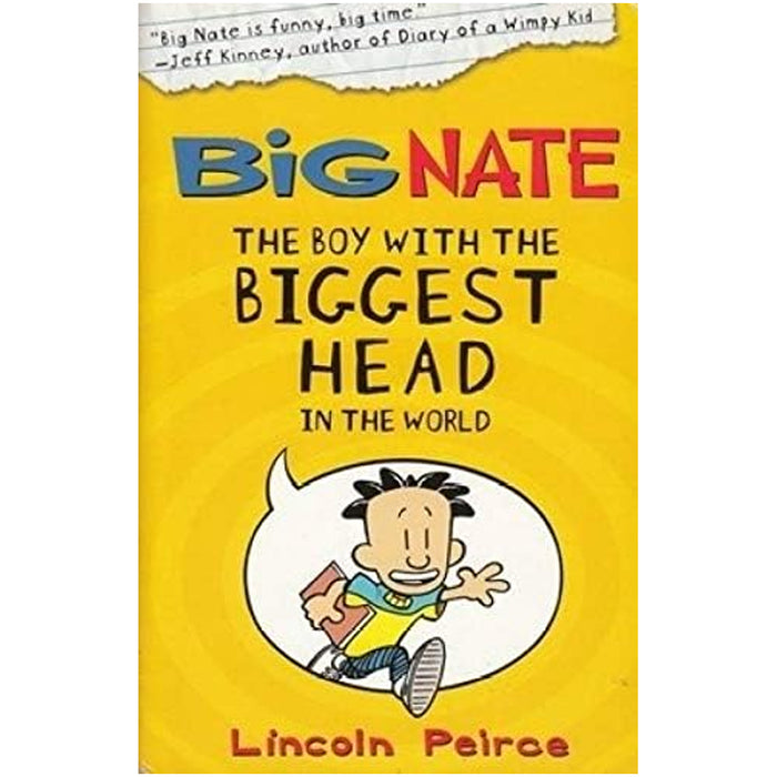 The Boy with the Biggest Head in the World: Hilarious comic-book-style story for kids by Lincoln Peirce - The Book Bundle