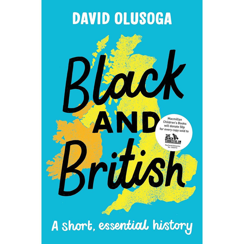 Black and British: A Short Essential History & Black and British: A Forgotten History 2 Books Collection Set by David Olusoga - Non Fiction - Paperback