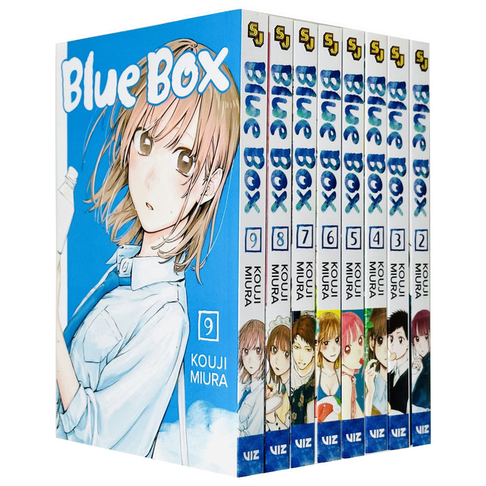 Blue Box Volume 2-9 Series 8 Books Collection Set By Kouji Miura - The Book Bundle