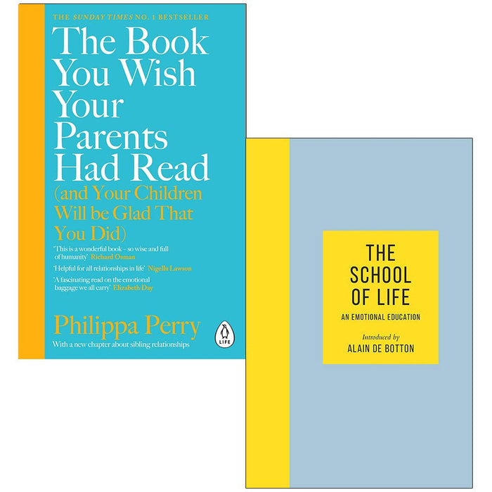 The Book You Wish Your Parents Had Read, The School of Life An Emotional Education 2 Books Collection Set - The Book Bundle