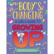 Set of three books on growing up and puberty for girls by Victoria Parker, Anita Ganeri, and Felicity Brooks, published by Hodder Children's Books.